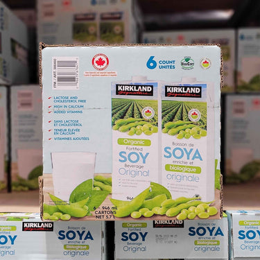 Image of Kirkland Organic Soy Drink - 6 x 946 Grams